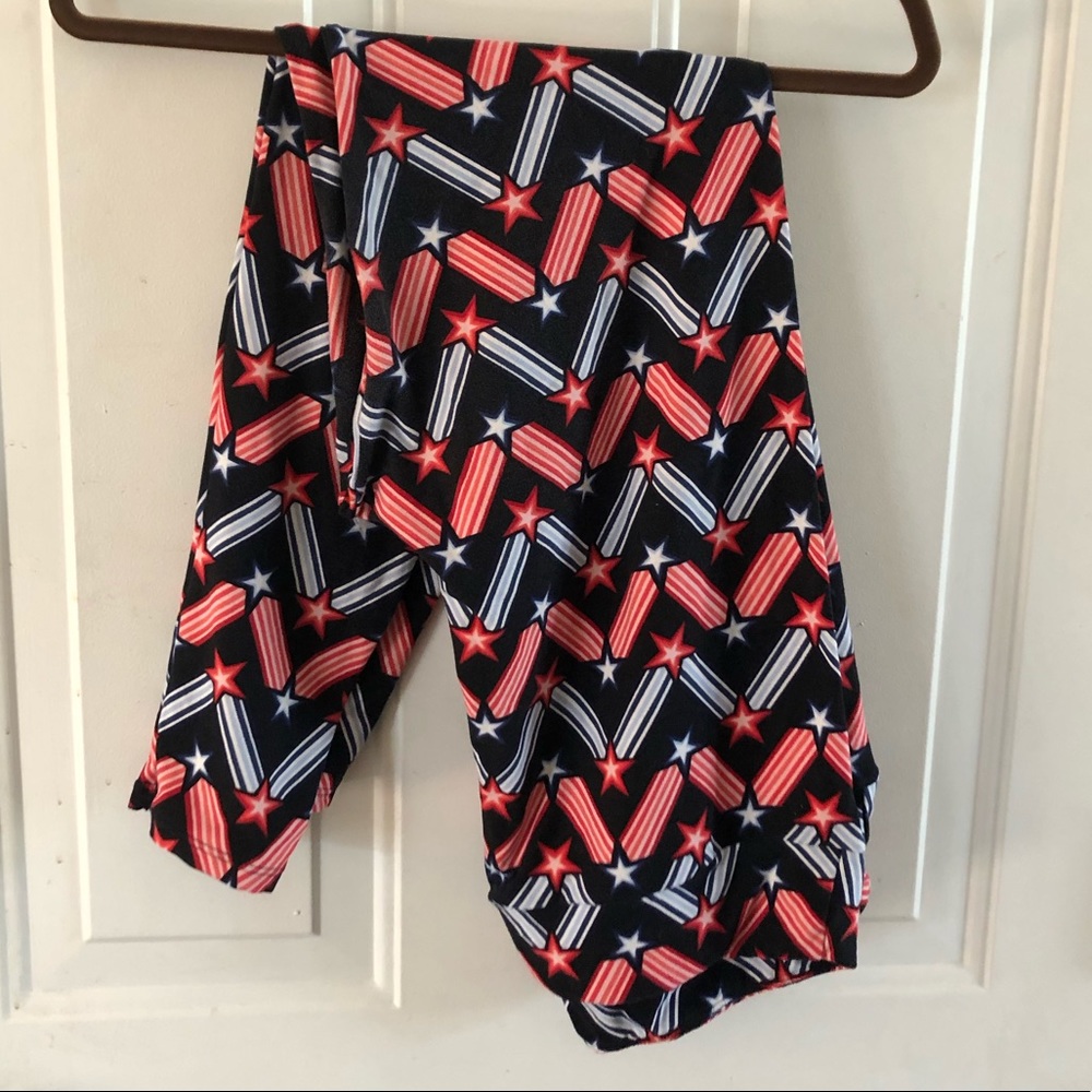 Patriotic LuLaRoe TC2 Leggings